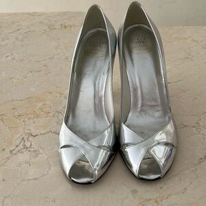 Stuart Weissman for Scoop - Silver 4 inch Heels - Size 7